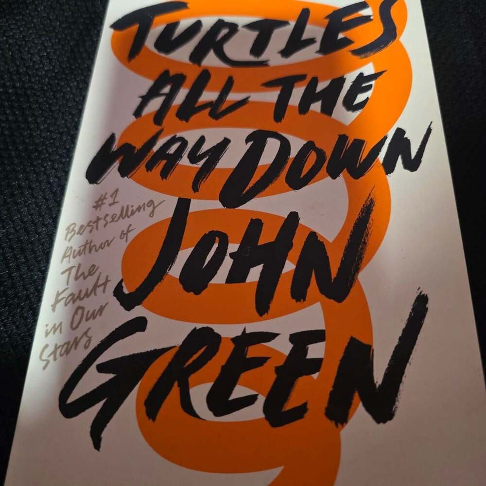 Turtles All The Way Down Paperback Book by John Green